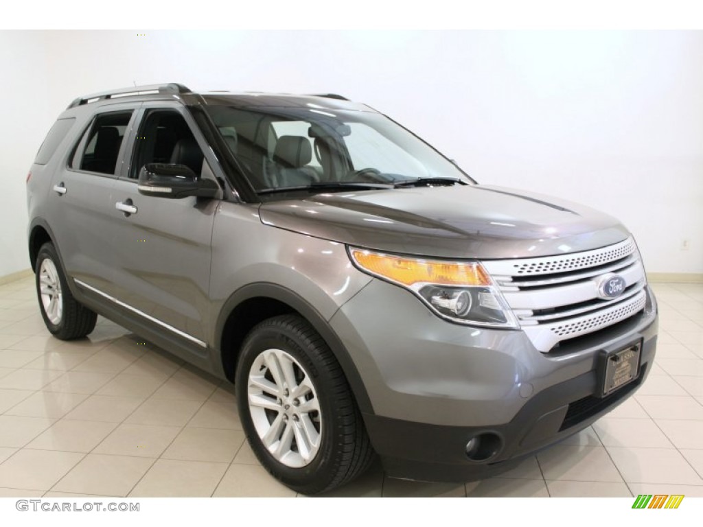 2011 Explorer XLT 4WD - Sterling Grey Metallic / Charcoal Black photo #1