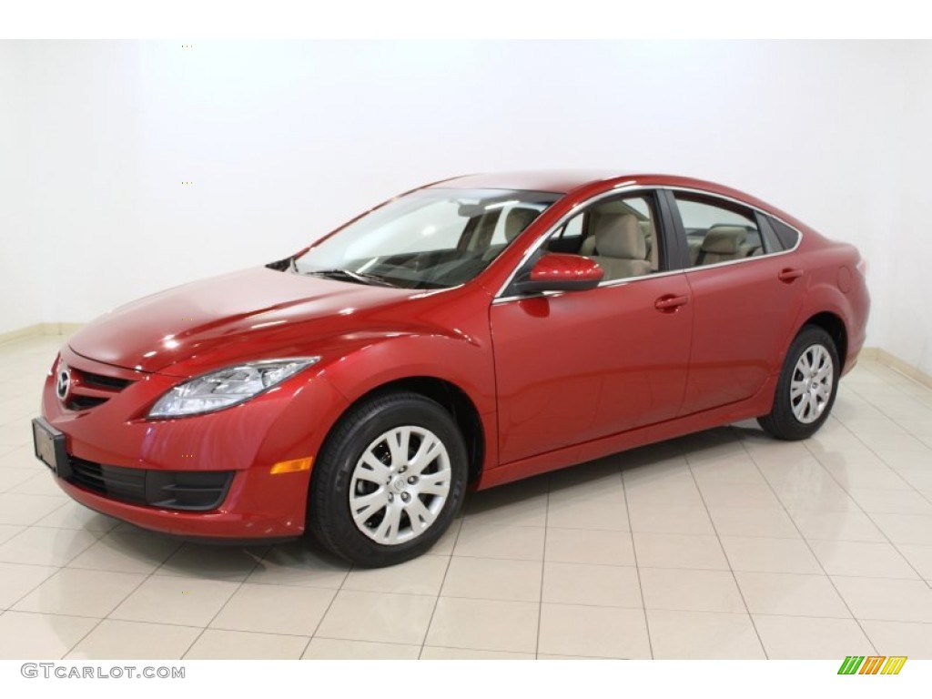 Sangria Red Mica 2010 Mazda MAZDA6 i Sport Sedan Exterior Photo #66406281