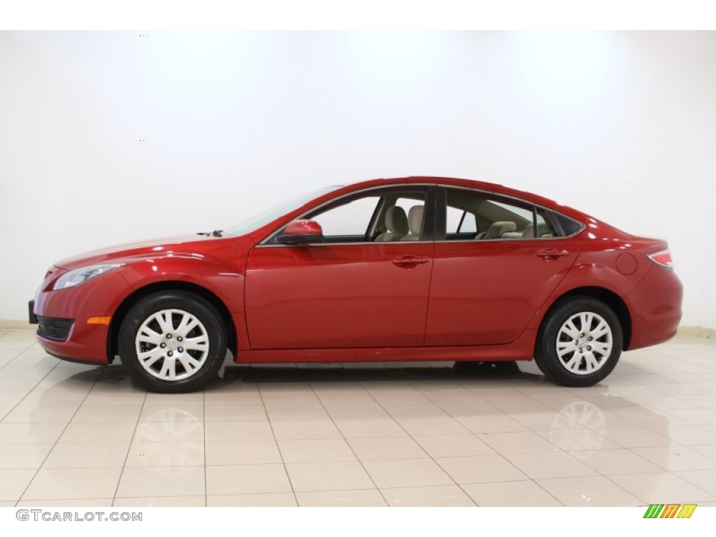 Sangria Red Mica 2010 Mazda MAZDA6 i Sport Sedan Exterior Photo #66406284