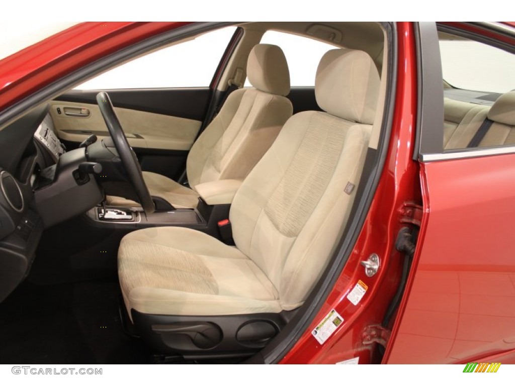 Beige Interior 2010 Mazda MAZDA6 i Sport Sedan Photo #66406287