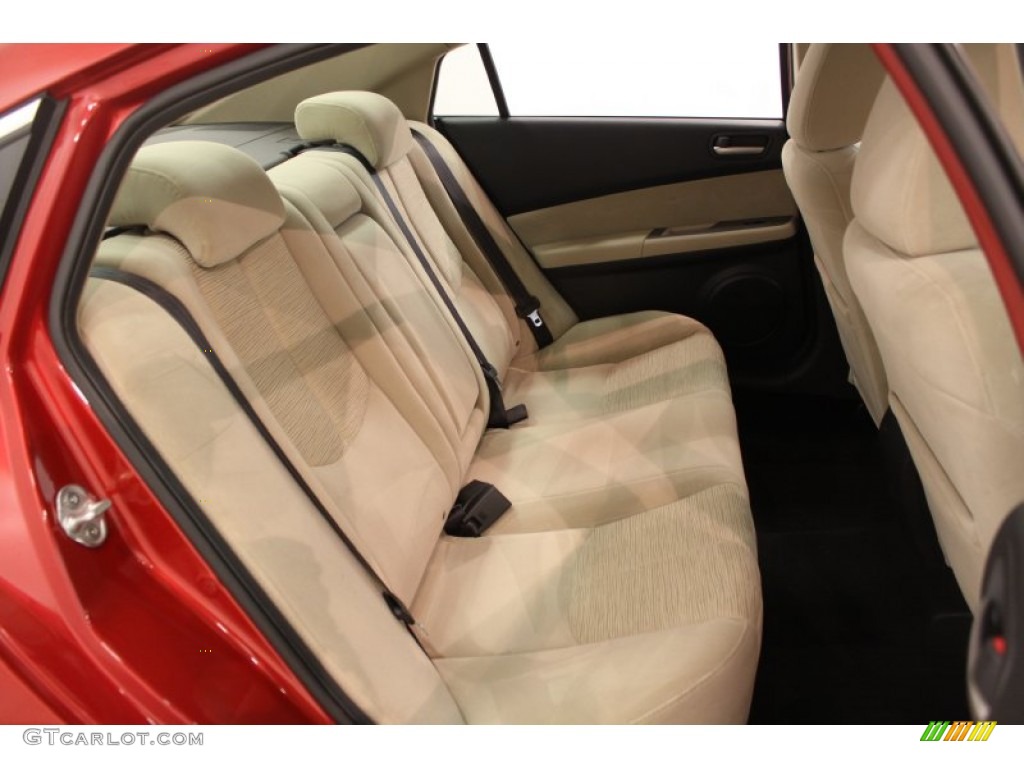 Beige Interior 2010 Mazda MAZDA6 i Sport Sedan Photo #66406306