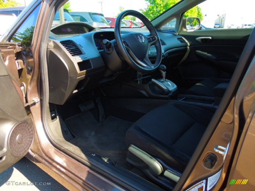 2010 Civic LX-S Sedan - Urban Titanium Metallic / Black photo #24