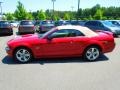 Dark Candy Apple Red 2008 Ford Mustang GT Premium Convertible Exterior