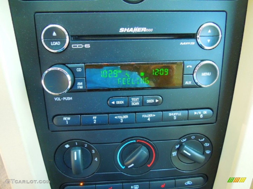 2008 Ford Mustang GT Premium Convertible Audio System Photo #66407202