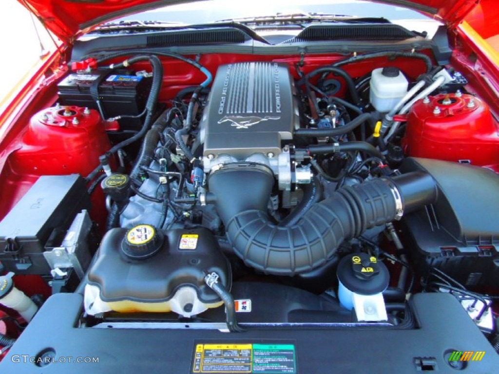 2008 Ford Mustang GT Premium Convertible 4.6 Liter SOHC 24-Valve VVT V8 Engine Photo #66407229