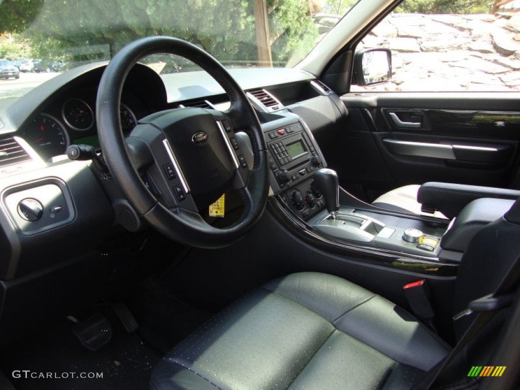 2007 Range Rover Sport Supercharged - Java Black Pearl / Ebony Black photo #19