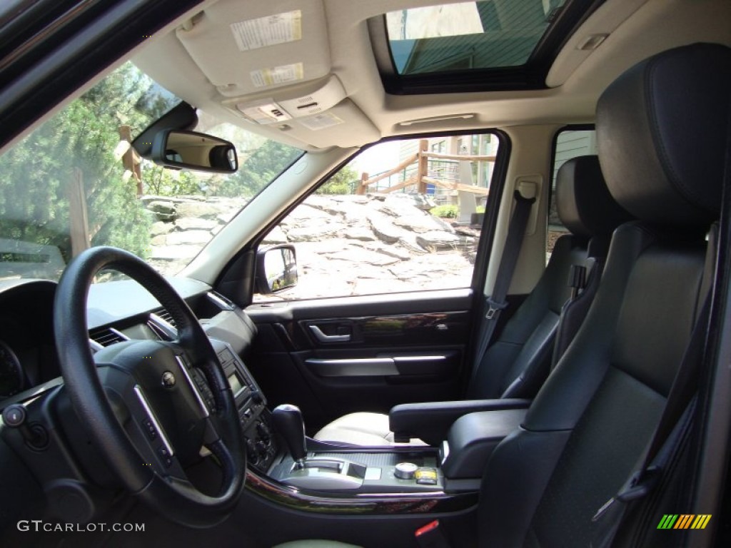 2007 Range Rover Sport Supercharged - Java Black Pearl / Ebony Black photo #20