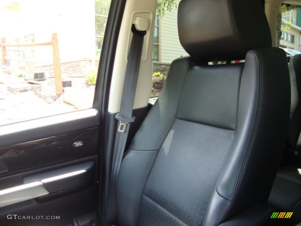 2007 Range Rover Sport Supercharged - Java Black Pearl / Ebony Black photo #21