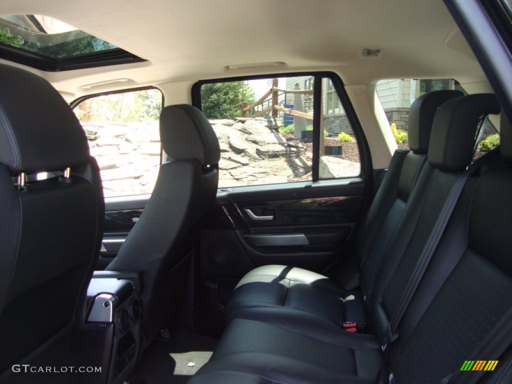 2007 Range Rover Sport Supercharged - Java Black Pearl / Ebony Black photo #33