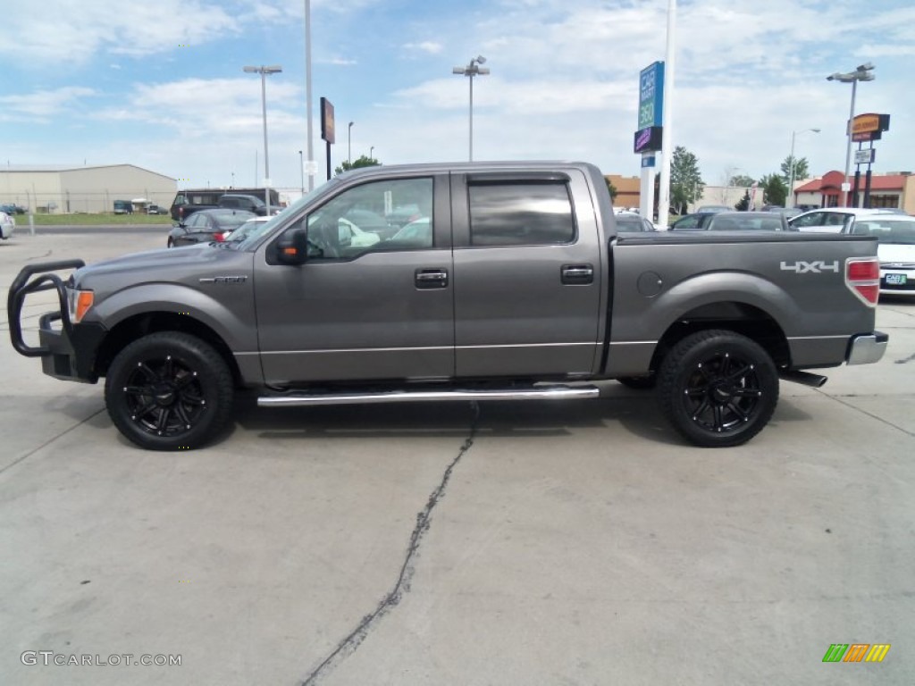 Sterling Grey Metallic 2010 Ford F150 XLT SuperCrew 4x4 Exterior Photo #66408669