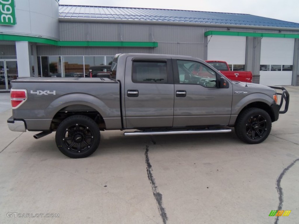 Sterling Grey Metallic 2010 Ford F150 XLT SuperCrew 4x4 Exterior Photo #66408741