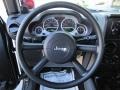 Dark Slate Gray/Medium Slate Gray 2010 Jeep Wrangler Sport 4x4 Steering Wheel