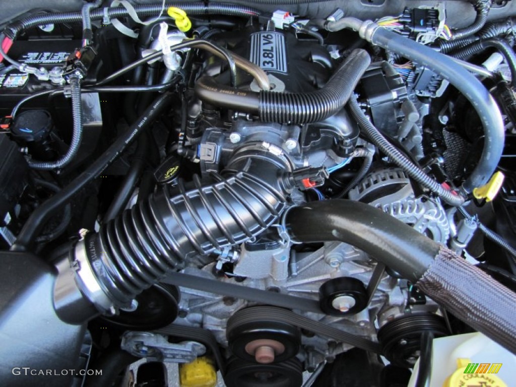 2010 Jeep Wrangler Sport 4x4 3.8 Liter OHV 12-Valve V6 Engine Photo #66408930