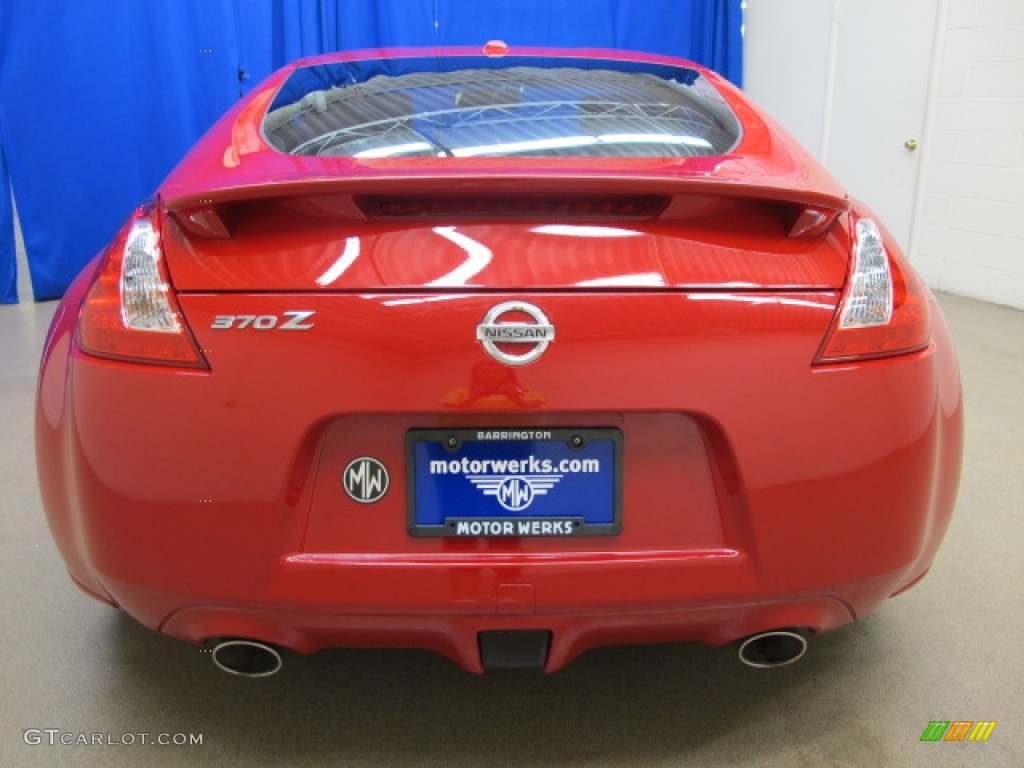 2009 370Z Sport Touring Coupe - Solid Red / Black Leather photo #7