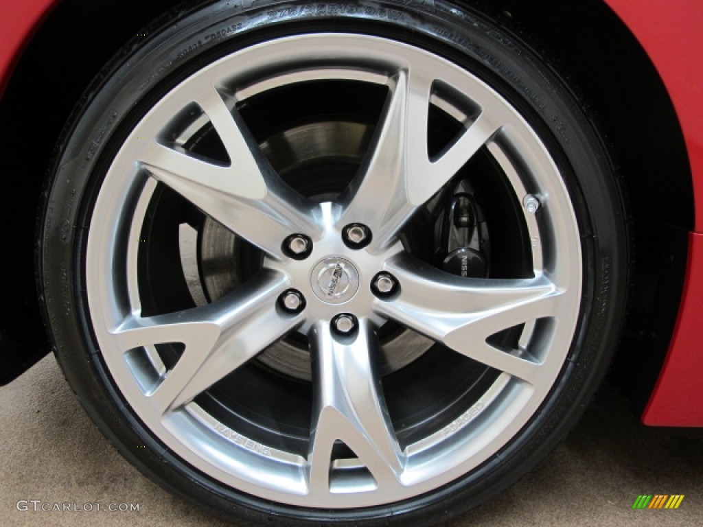 2009 Nissan 370Z Sport Touring Coupe Wheel Photo #66410362