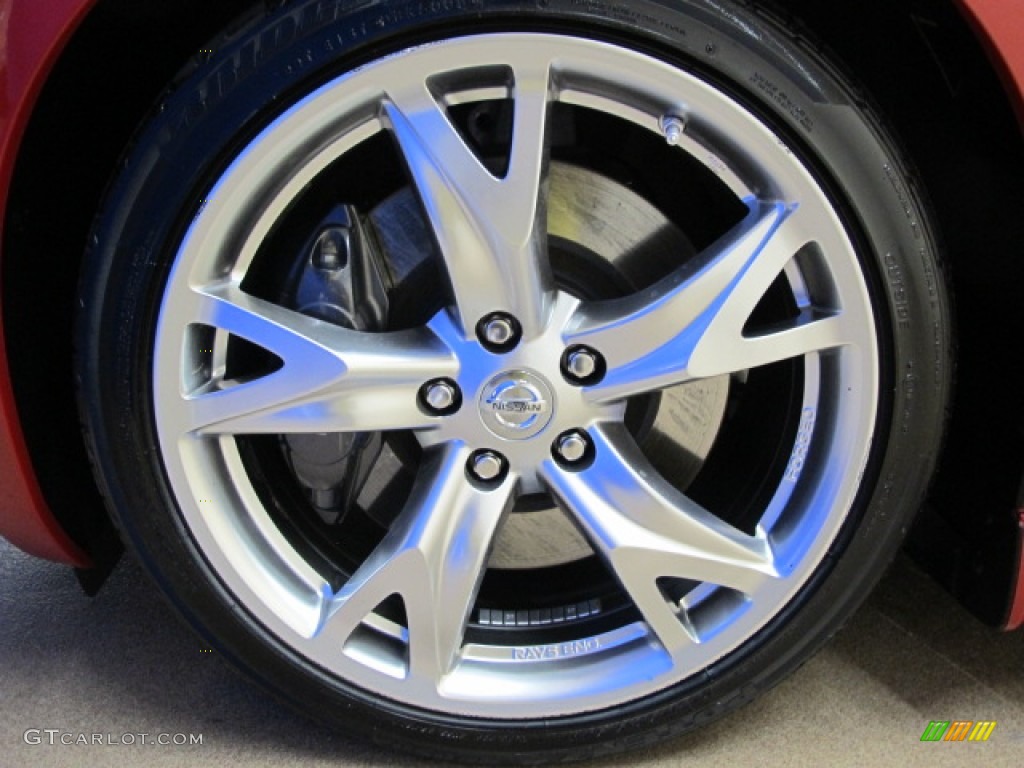 2009 Nissan 370Z Sport Touring Coupe Wheel Photo #66410398