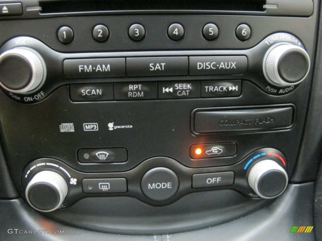 2009 Nissan 370Z Sport Touring Coupe Controls Photo #66410515