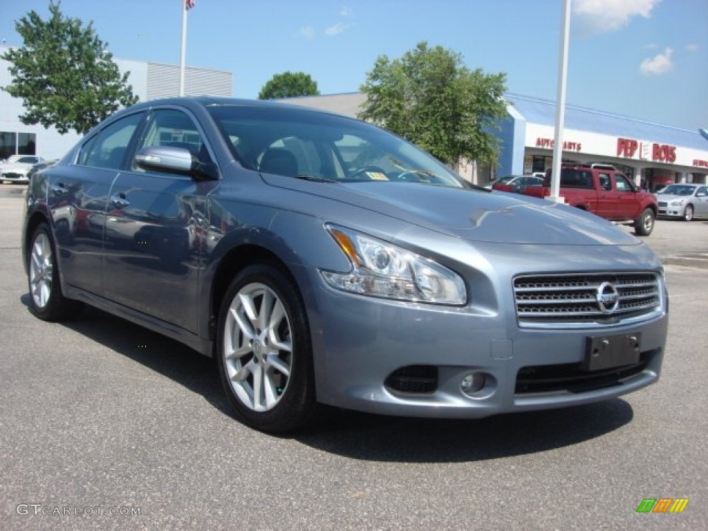 2010 Maxima 3.5 SV Premium - Ocean Gray / Charcoal photo #1