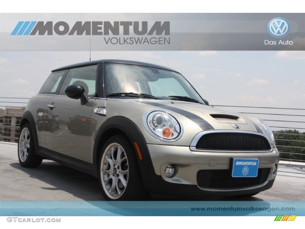 2007 Cooper S Hardtop - Sparkling Silver Metallic / Rooster Red/Carbon Black photo #1