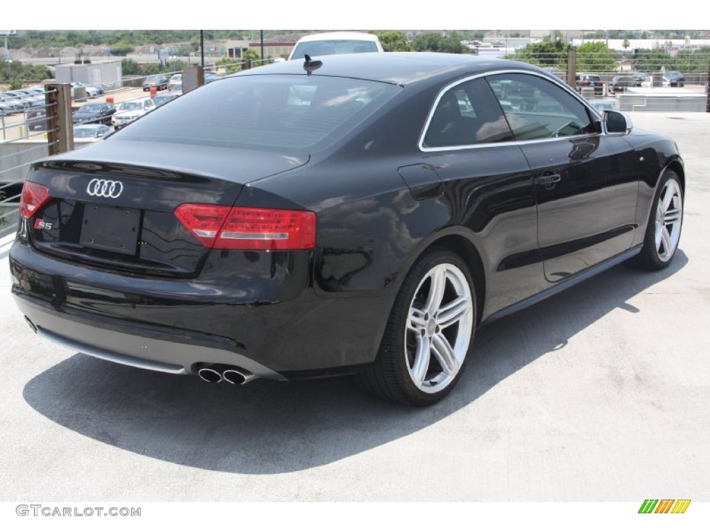Brilliant Black 2011 Audi S5 4.2 FSI quattro Coupe Exterior Photo #66412351