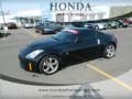 2008 Magnetic Black Nissan 350Z Grand Touring Coupe  photo #1