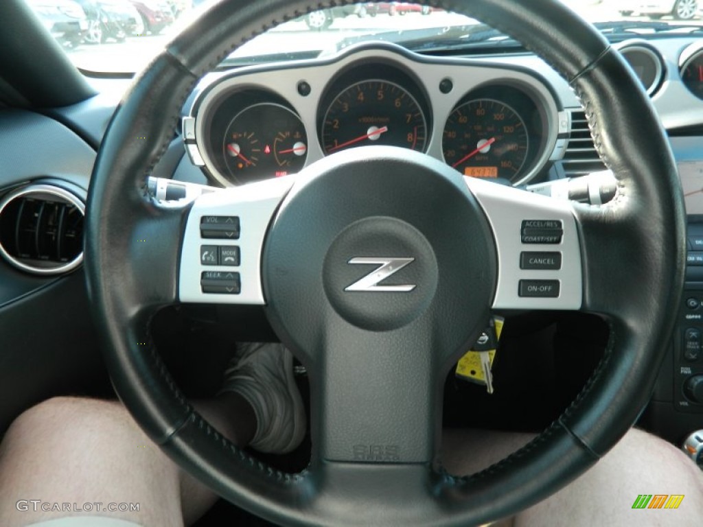 2008 Nissan 350Z Grand Touring Coupe Steering Wheel Photos