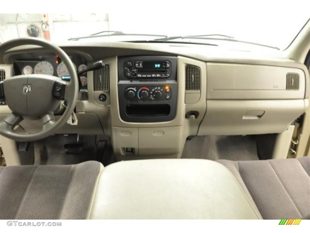 2004 Ram 1500 SLT Quad Cab 4x4 - Light Almond Pearl / Taupe photo #15