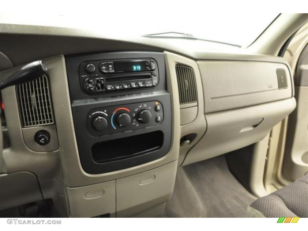 2004 Ram 1500 SLT Quad Cab 4x4 - Light Almond Pearl / Taupe photo #18