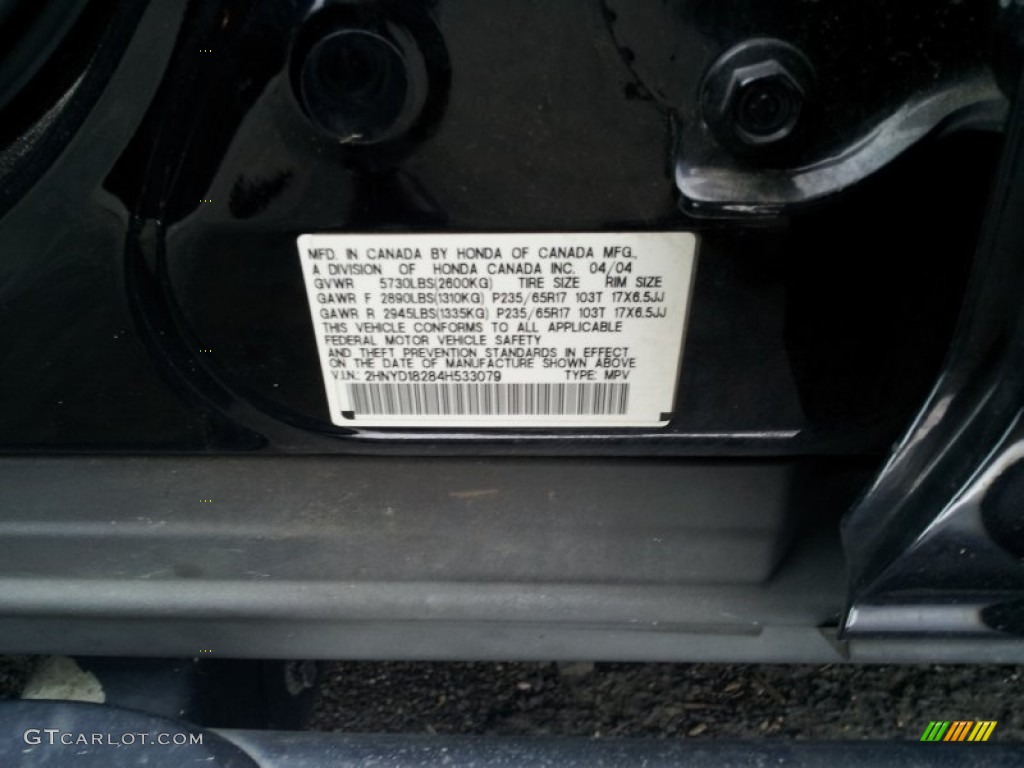 2004 MDX  - Nighthawk Black Pearl / Ebony photo #16