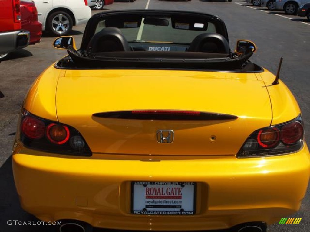 2006 S2000 Roadster - Rio Yellow Pearl / Black photo #5