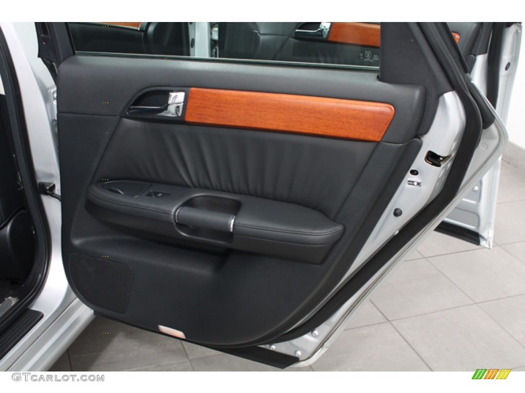 2006 Infiniti M 35x Sedan Graphite Door Panel Photo #66416731