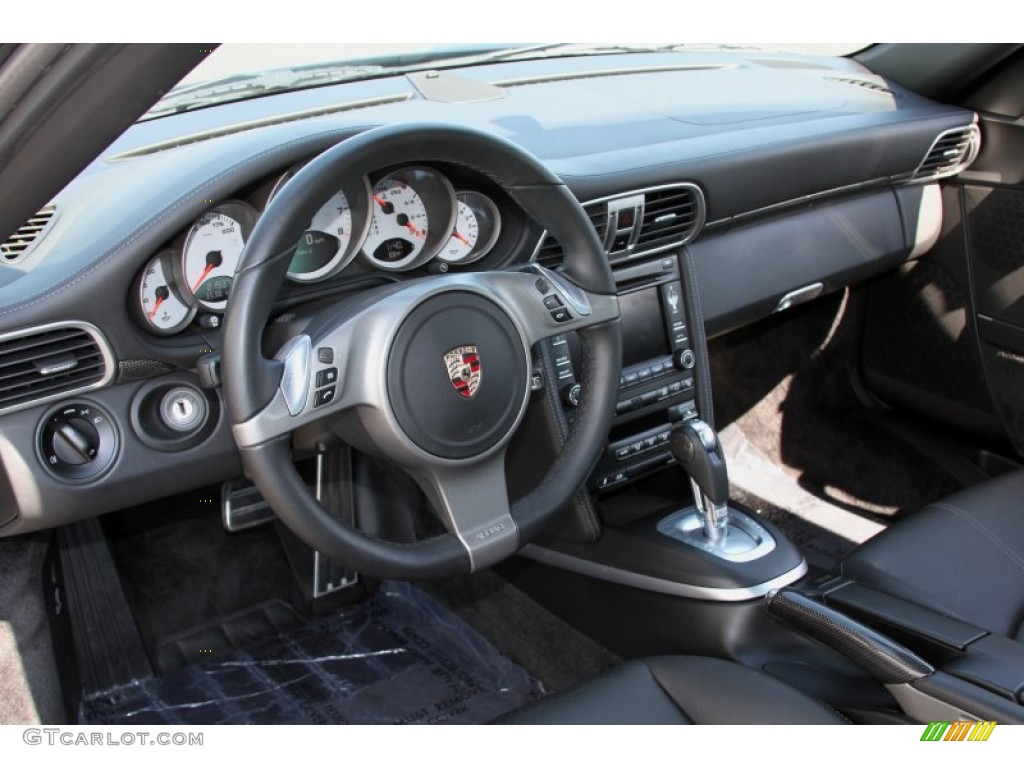 2009 Porsche 911 Carrera 4S Coupe Black Dashboard Photo #66416815