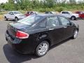 2011 Ebony Black Ford Focus SEL Sedan  photo #2