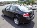 2011 Ebony Black Ford Focus SEL Sedan  photo #4