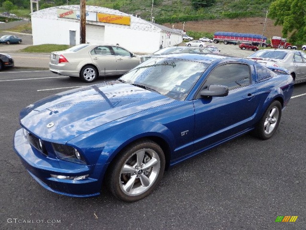 Vista Blue Metallic 2006 Ford Mustang GT Premium Coupe Exterior Photo #66418182