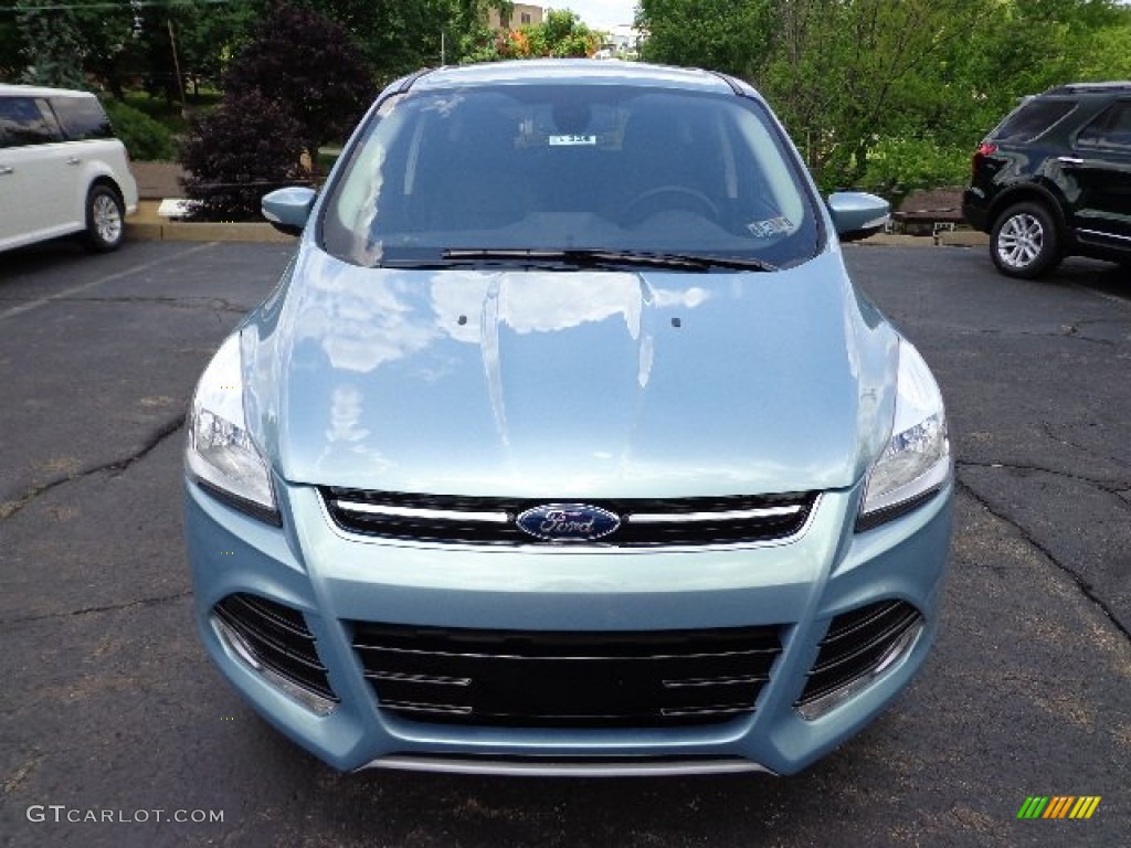 2013 Escape SEL 2.0L EcoBoost 4WD - Frosted Glass Metallic / Charcoal Black photo #6