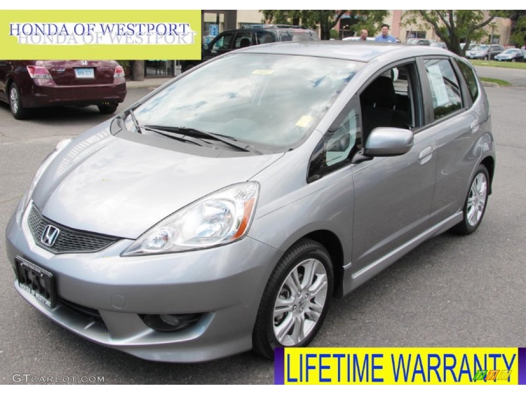 Storm Silver Metallic Honda Fit