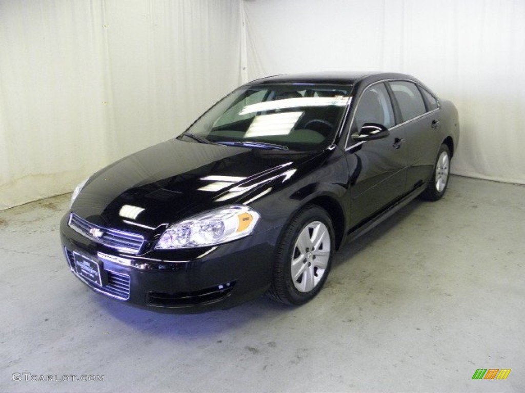 2011 Impala LS - Black / Ebony photo #3