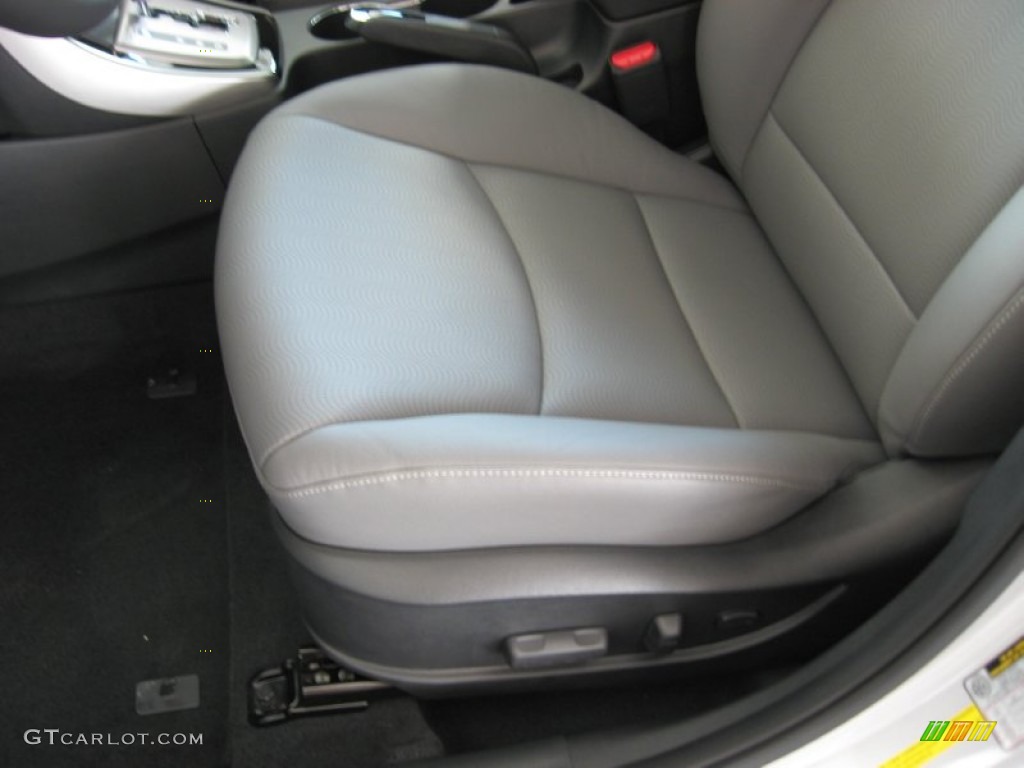 2013 Elantra Limited - Shimmering Air Silver / Gray photo #15