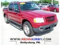 2004 Red Fire Metallic Ford Explorer Sport Trac XLT 4x4 #66410164
