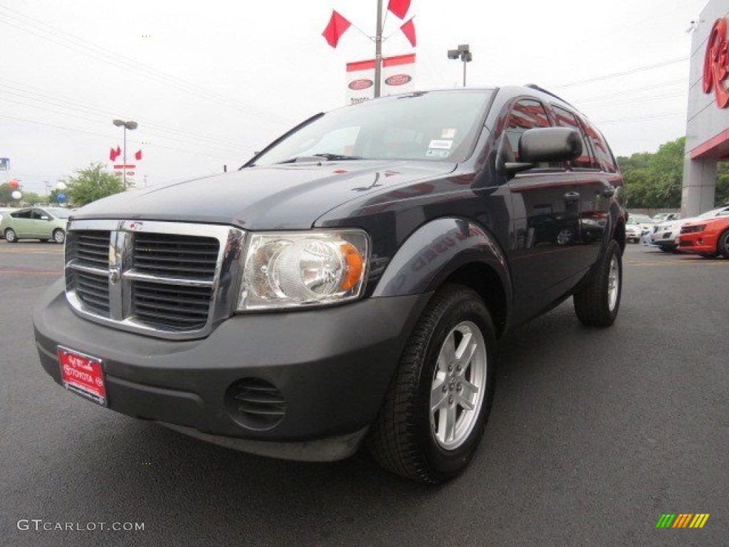 2007 Durango SXT - Steel Blue Metallic / Dark Slate Gray/Light Slate Gray photo #3