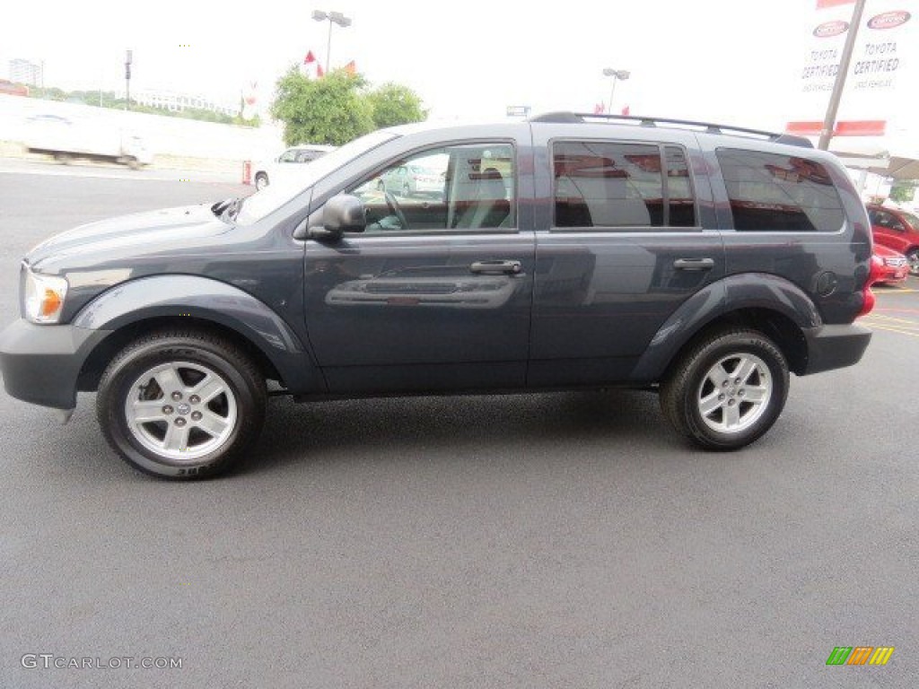 2007 Durango SXT - Steel Blue Metallic / Dark Slate Gray/Light Slate Gray photo #4
