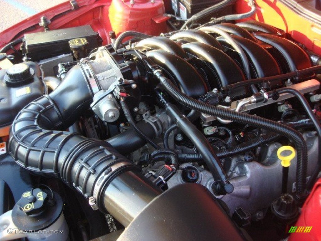 2007 Ford Mustang GT Premium Coupe 4.6 Liter SOHC 24-Valve VVT V8 Engine Photo #66425794