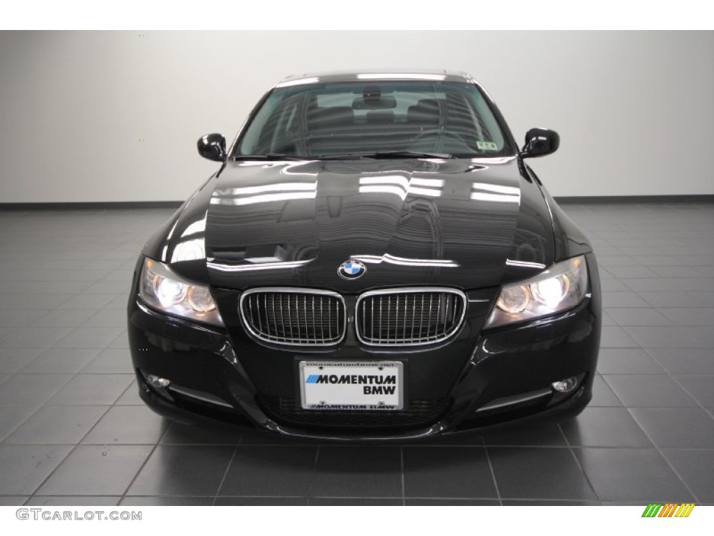 2010 3 Series 335i xDrive Sedan - Jet Black / Black photo #6