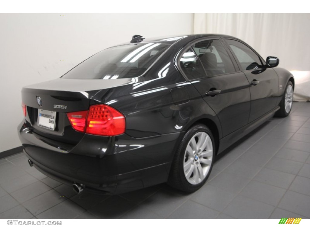 2010 3 Series 335i xDrive Sedan - Jet Black / Black photo #10