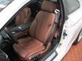 Cinnamon Brown Nappa Leather Front Seat Photo for 2012 BMW 6 Series #66426232