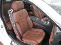 2012 BMW 6 Series Cinnamon Brown Nappa Leather Interior Front Seat Photo