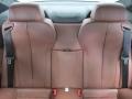 2012 BMW 6 Series Cinnamon Brown Nappa Leather Interior Rear Seat Photo