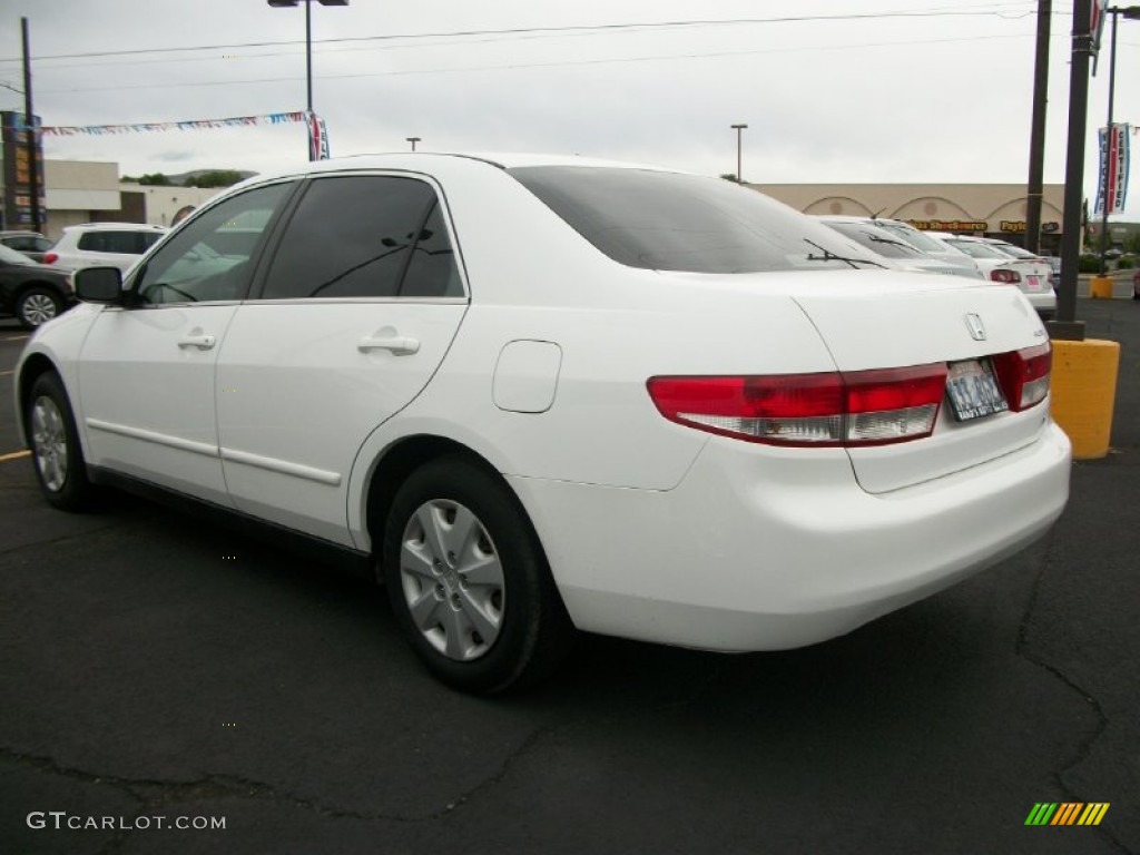 2003 Accord LX Sedan - Taffeta White / Ivory photo #2