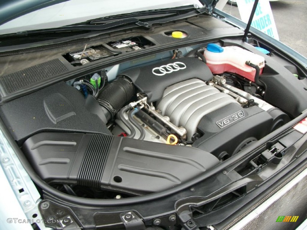 2003 Audi A4 3.0 quattro Sedan 3.0 Liter DOHC 30-Valve V6 Engine Photo #66427063